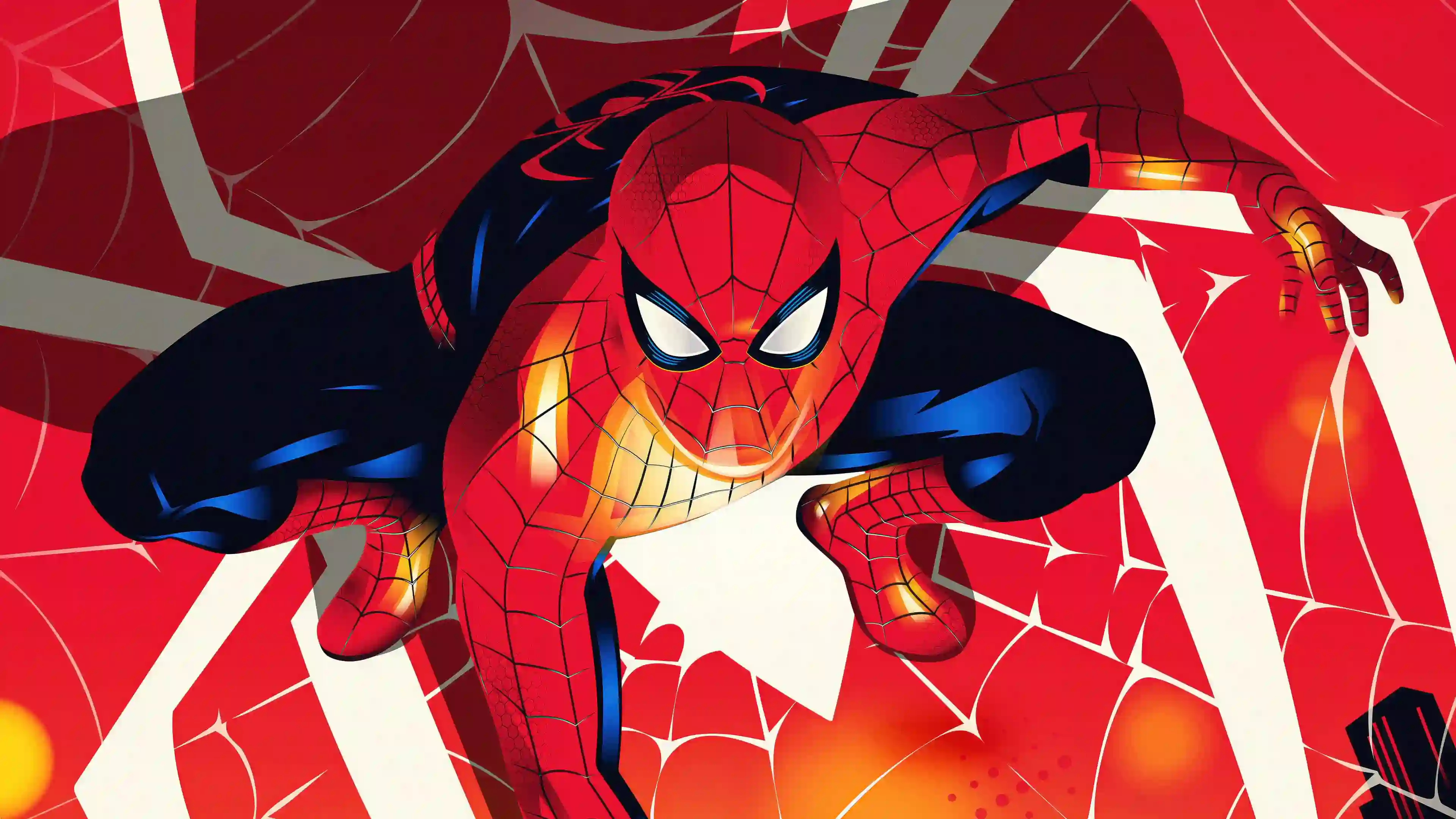 蜘蛛侠 影视角色 二次元 红色皮肤 蛛网 Spider-Man 红色