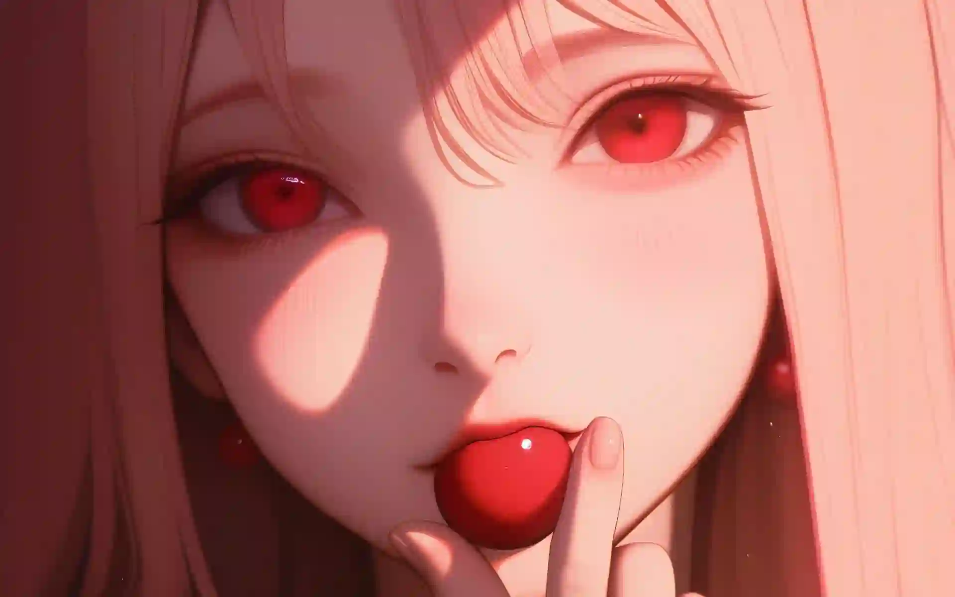 二次元 可爱 二次元女孩 樱桃 🍒