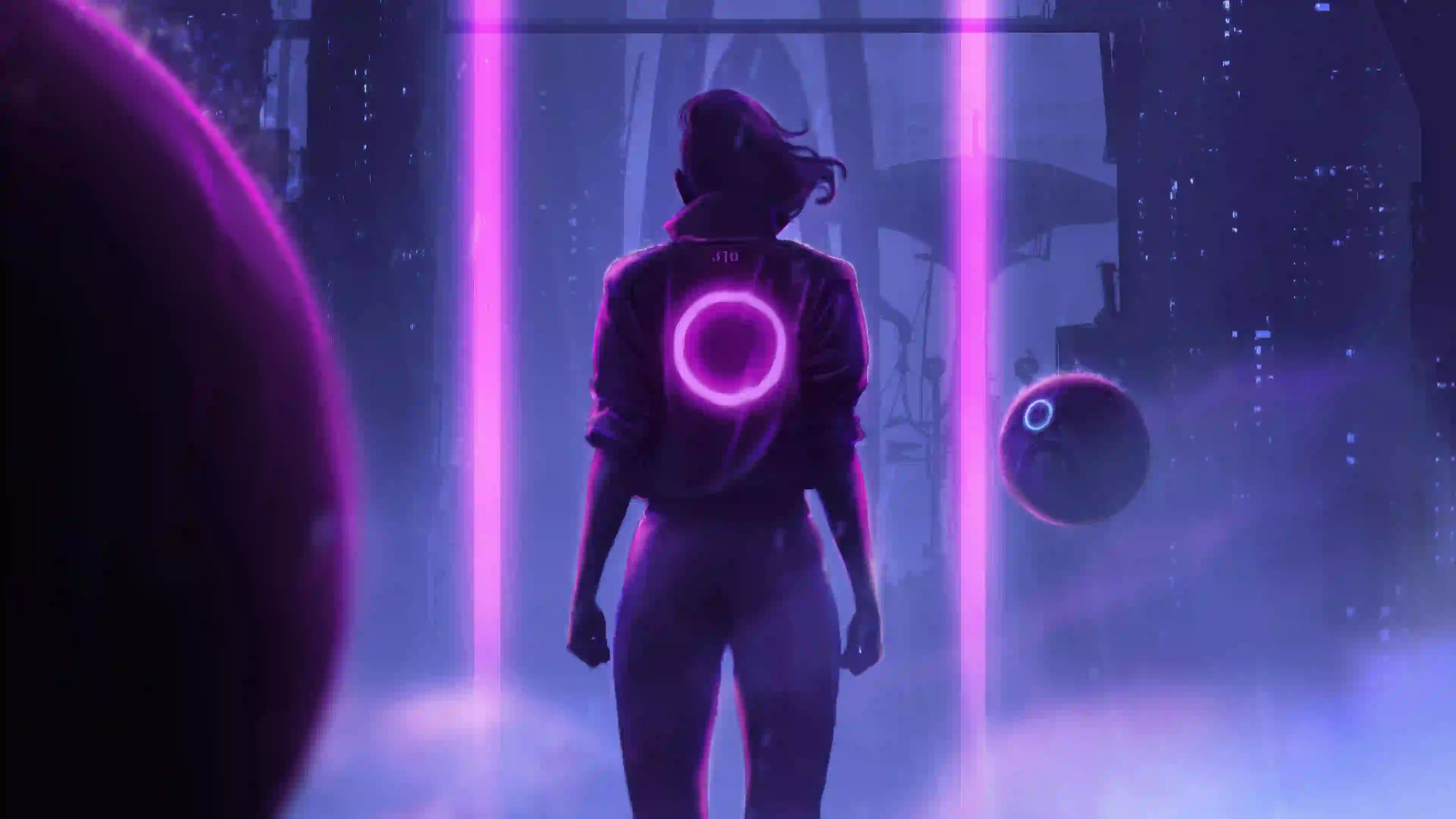 孤独背影 赛博朋克Cyberpunk