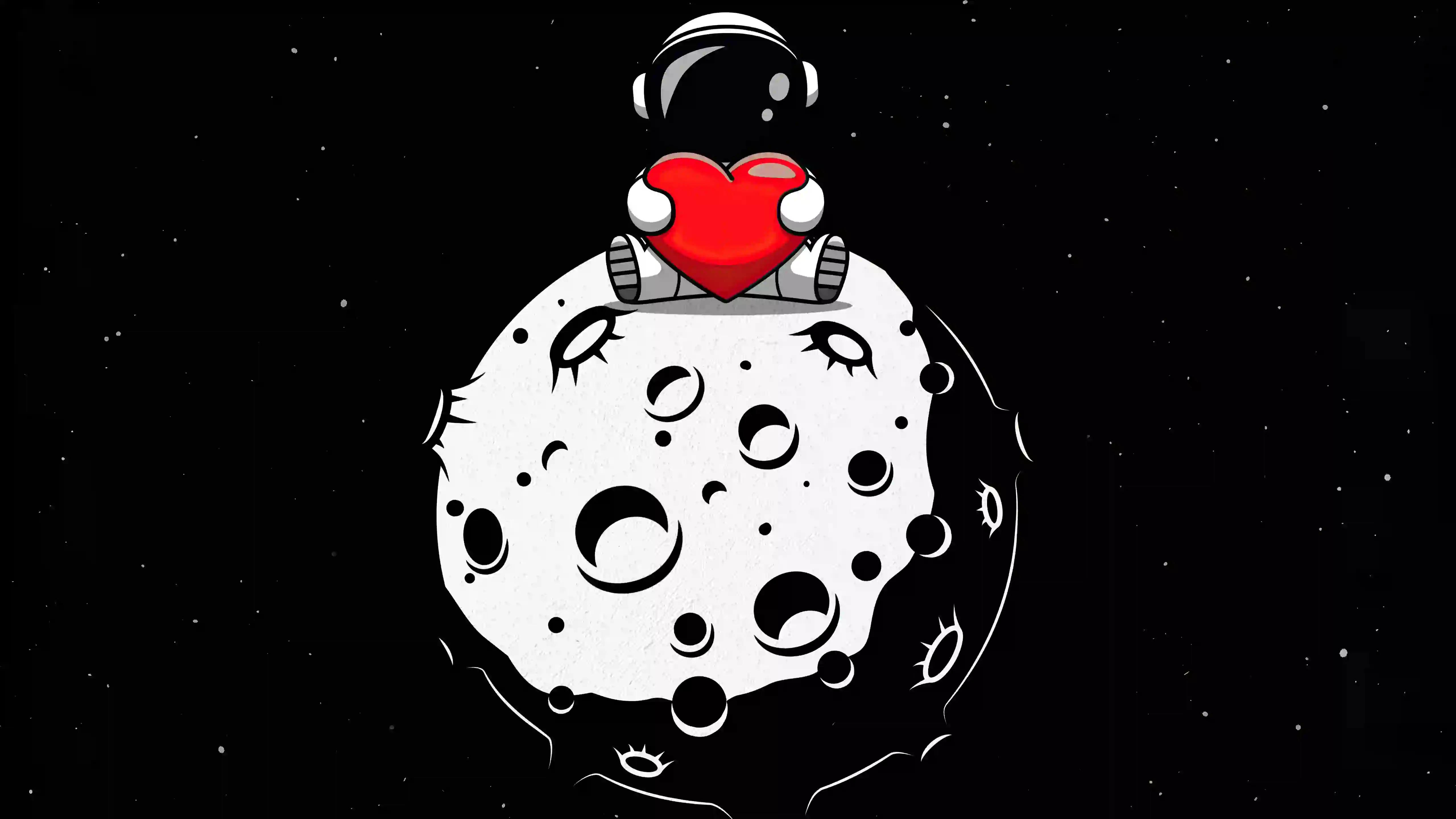 红色爱心 love ❤️ 星球