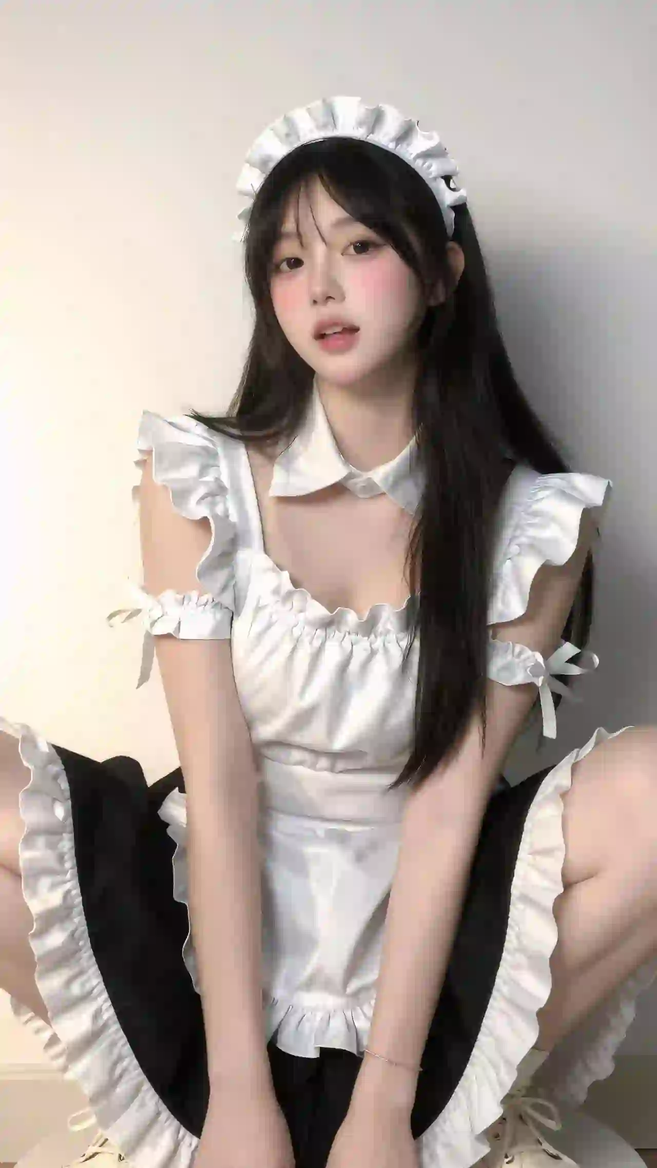 女仆装少女 甜美二次元风 女仆穿搭
