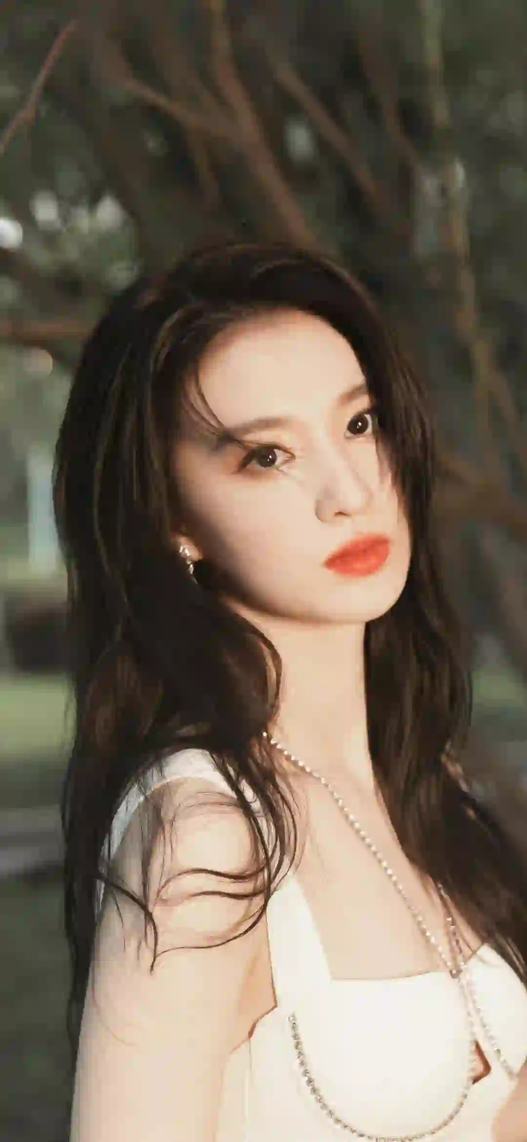 王楚然 长发美女 户外写真 性感美女