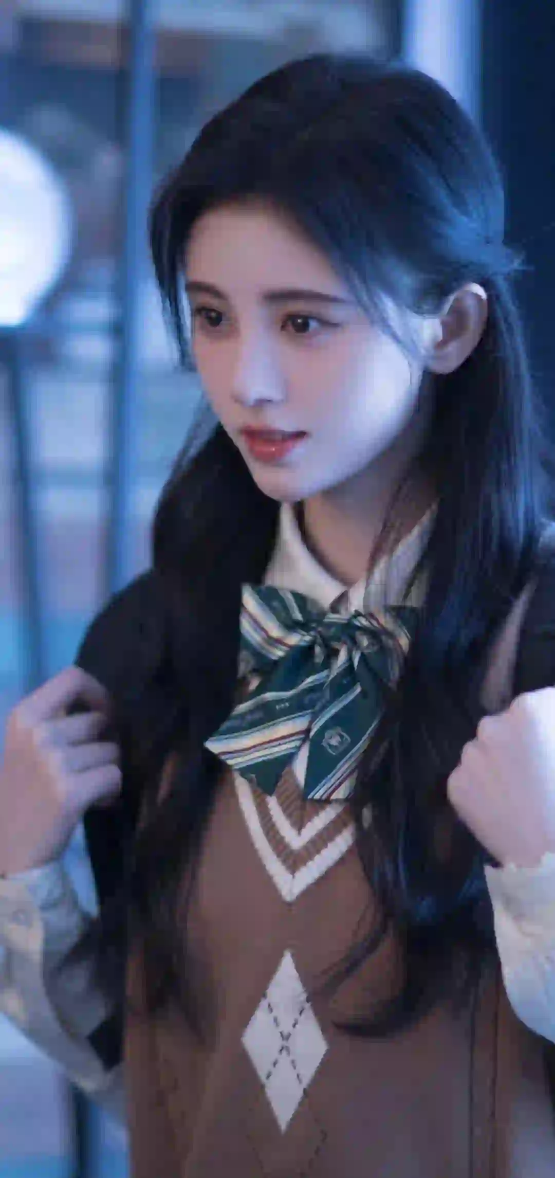 鞠婧祎 可爱jk 学院风