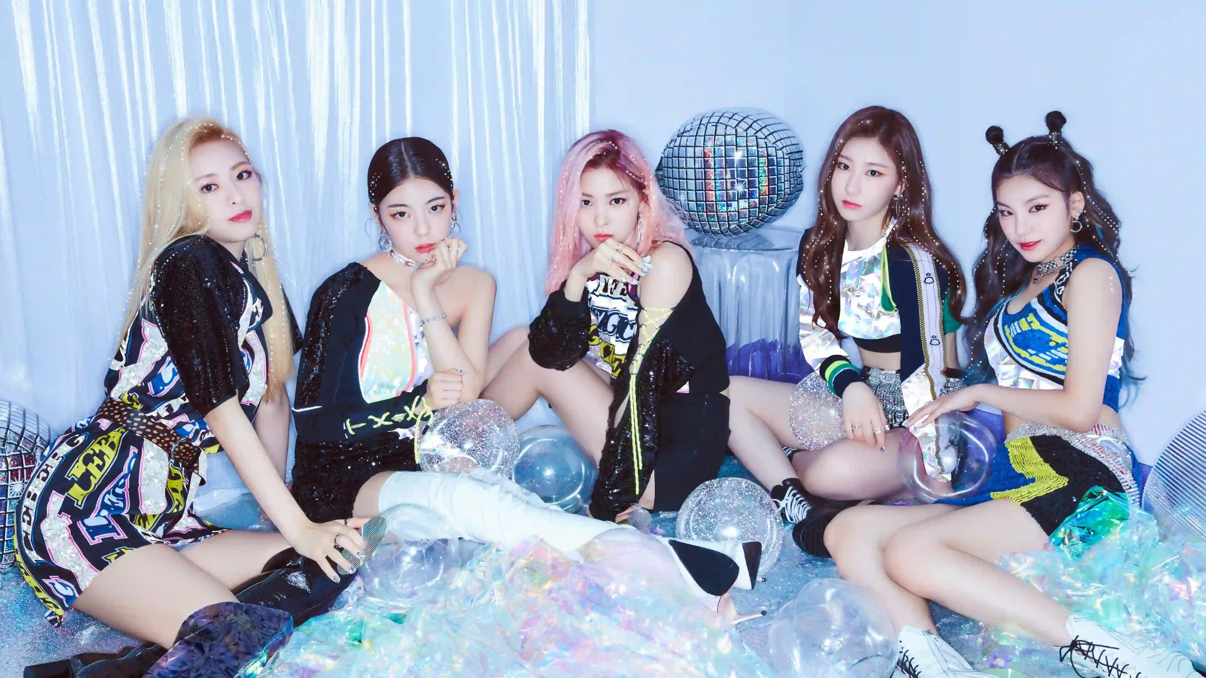 itzy-girl-group-k 女团成员 长发美女 氛围