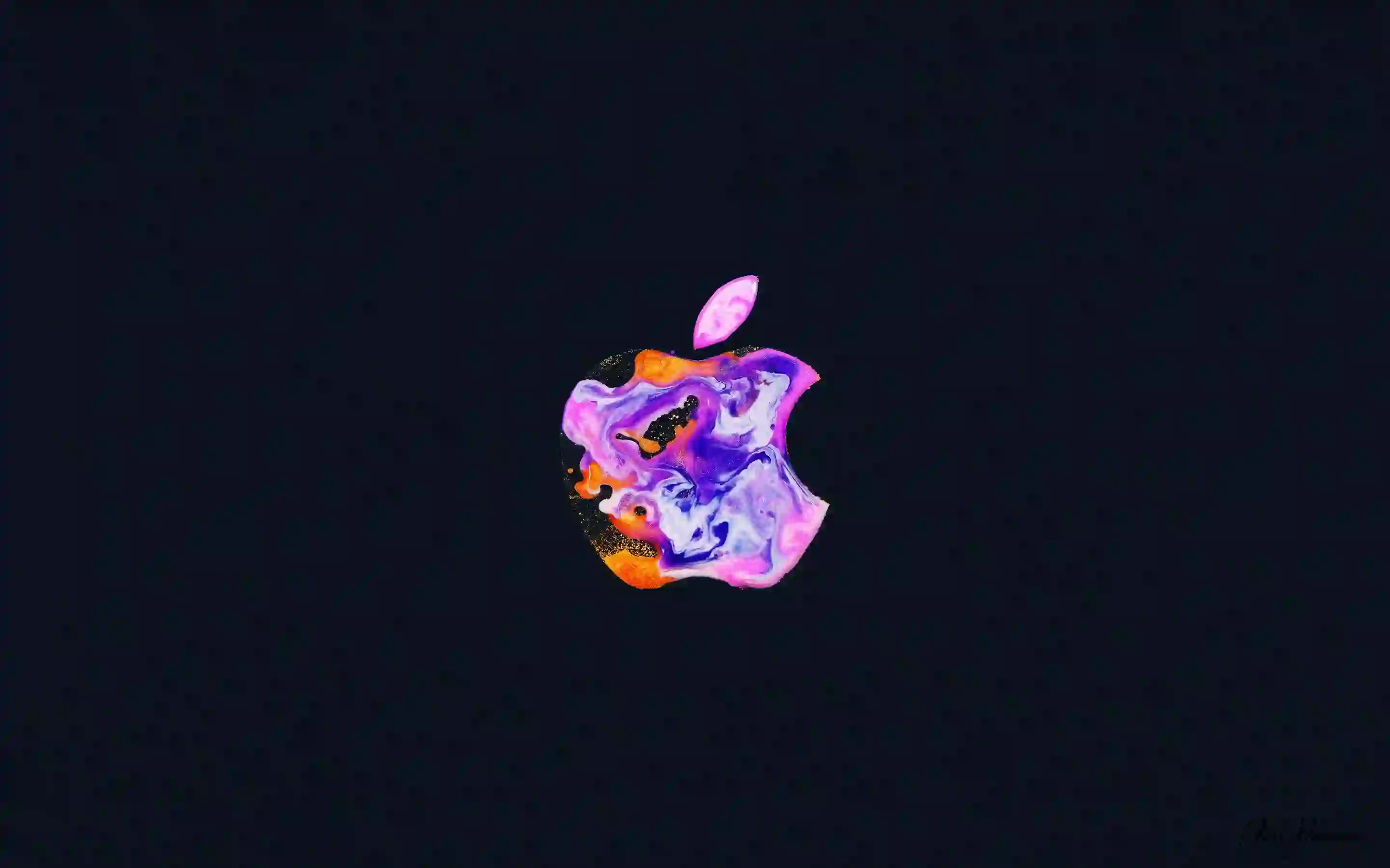 apple 苹果LOGO 极简壁纸 创意壁纸 8