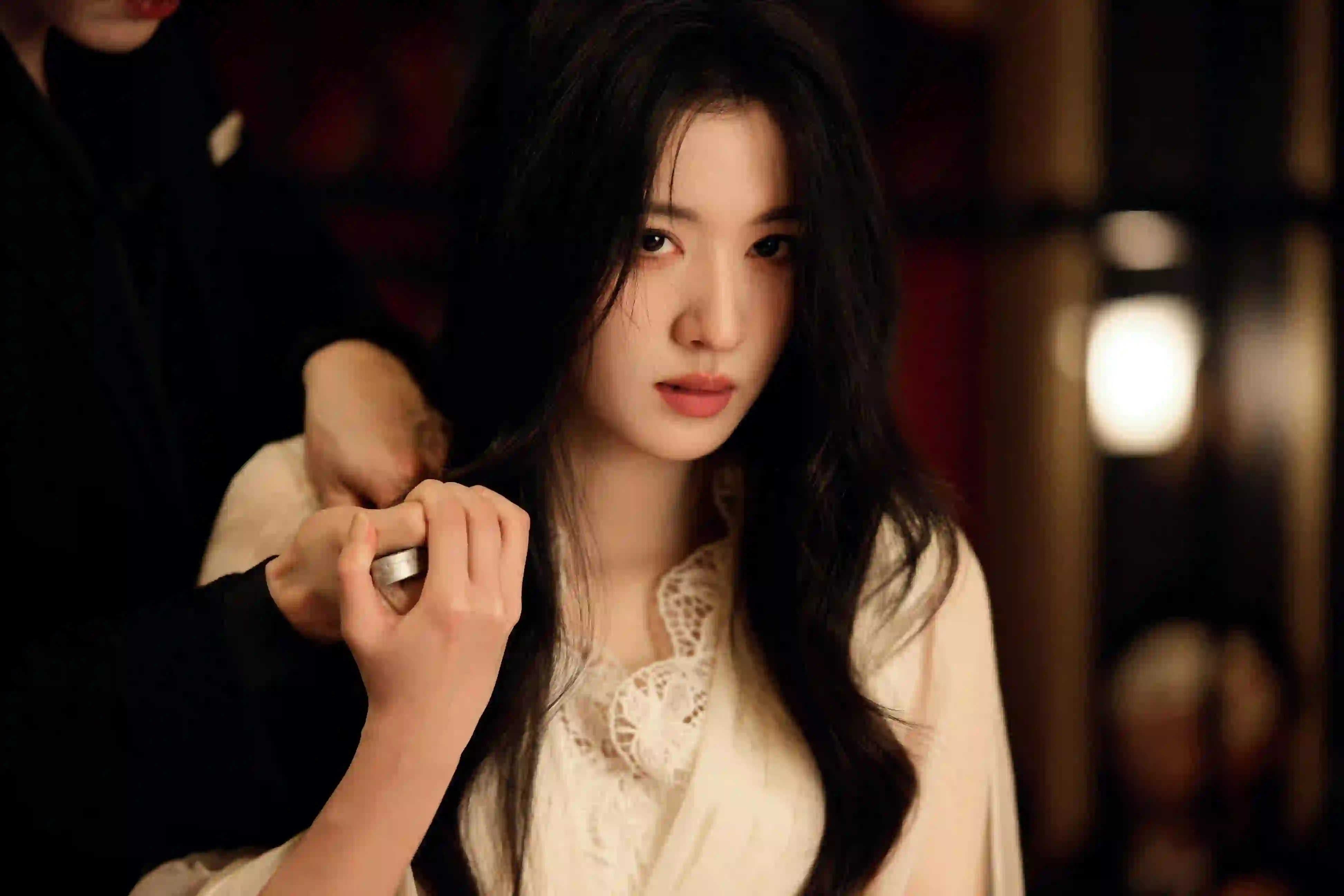 王楚然 长卷发 长发美女 纯欲 性感