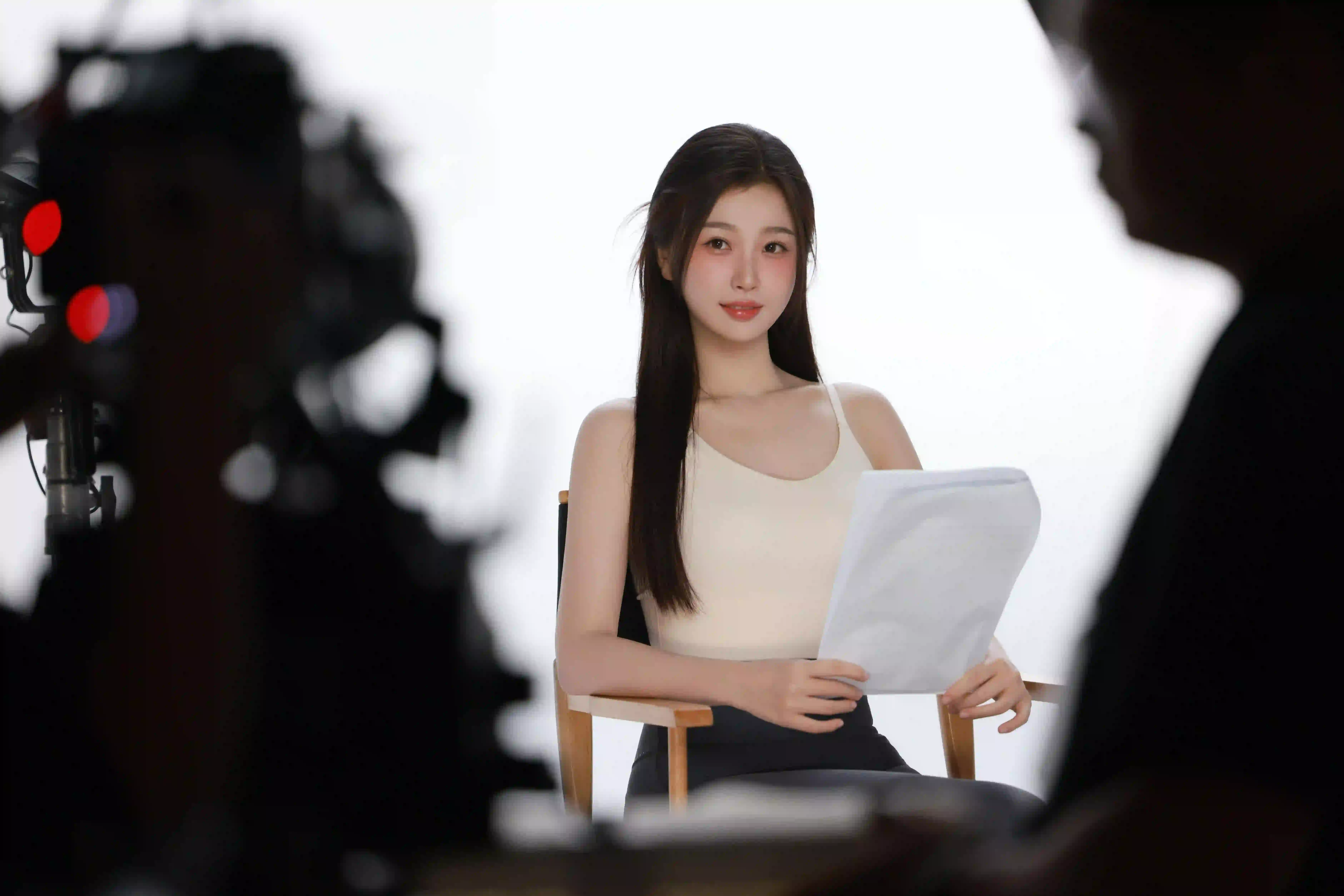 瑜伽裤 虞书欣 性感美女 写真