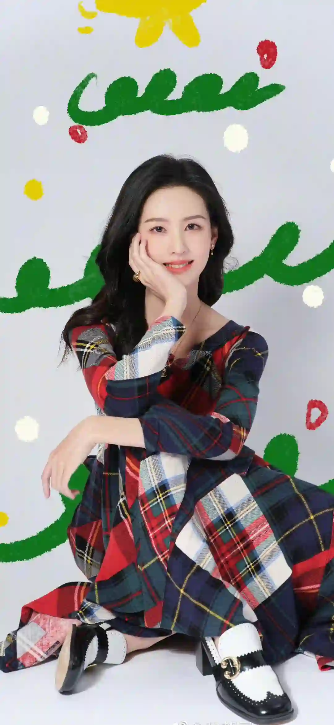 美女明星 陈都灵 时尚穿搭 个性