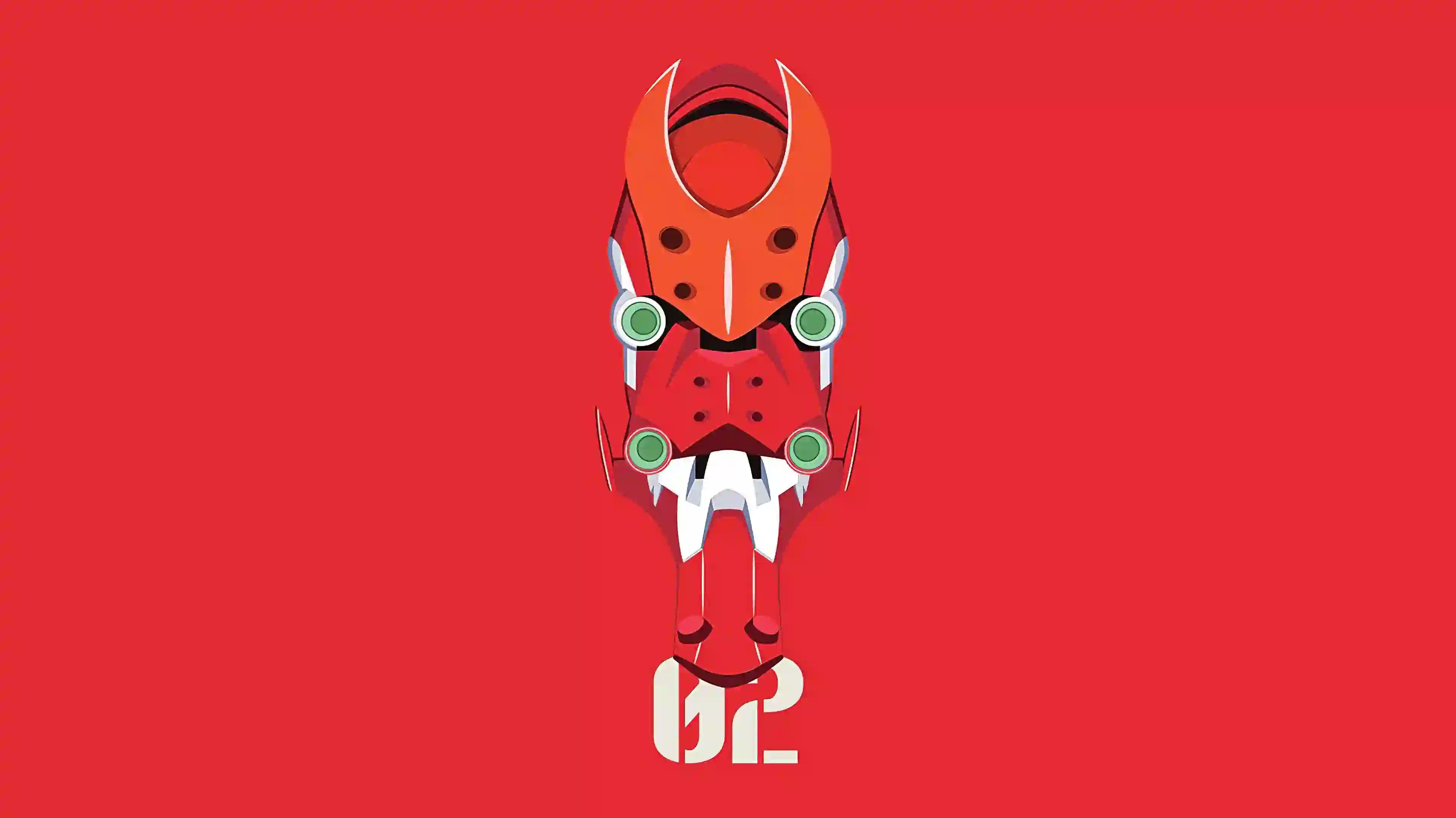 新福音战士 eva 动漫 纯色背景