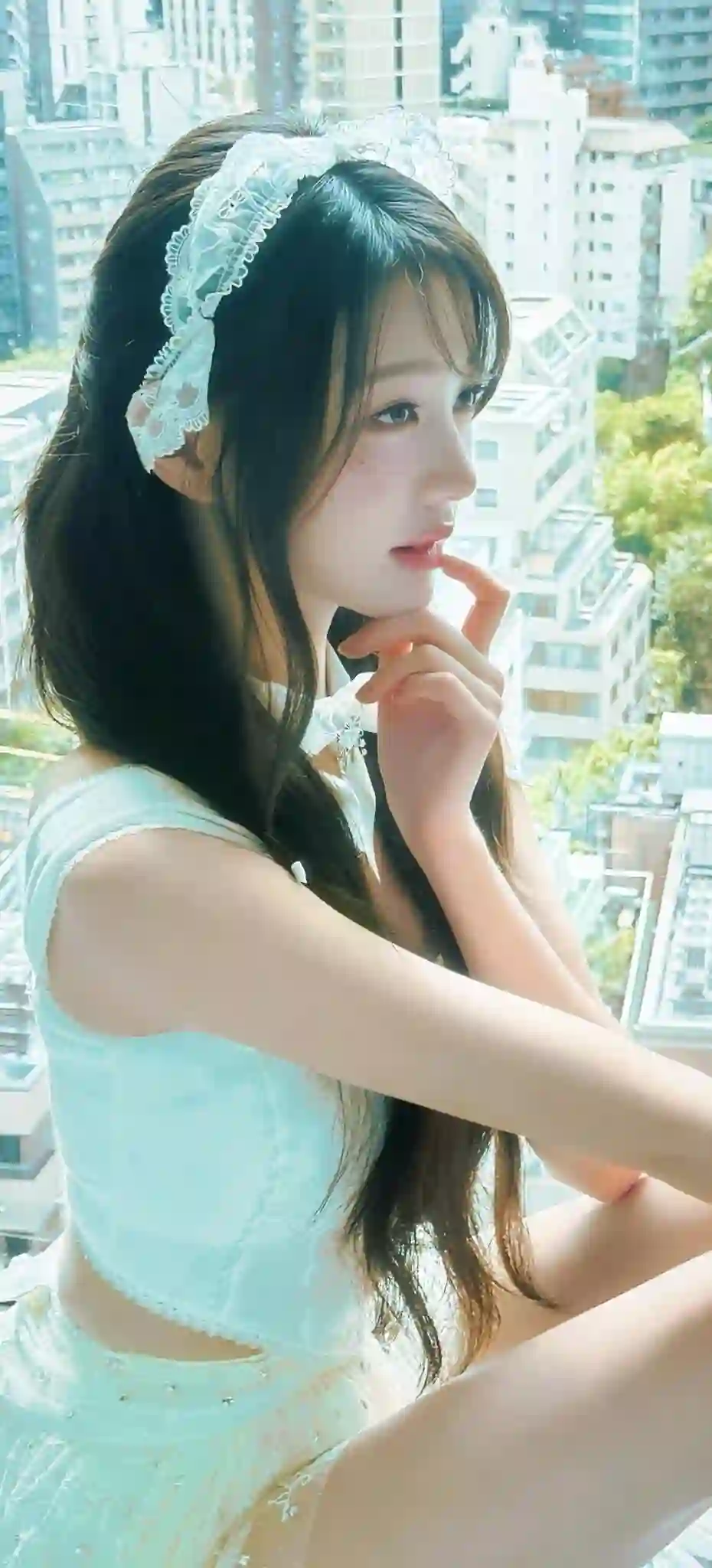唯美 长发美女 清纯 写真 可爱 长腿 张元英