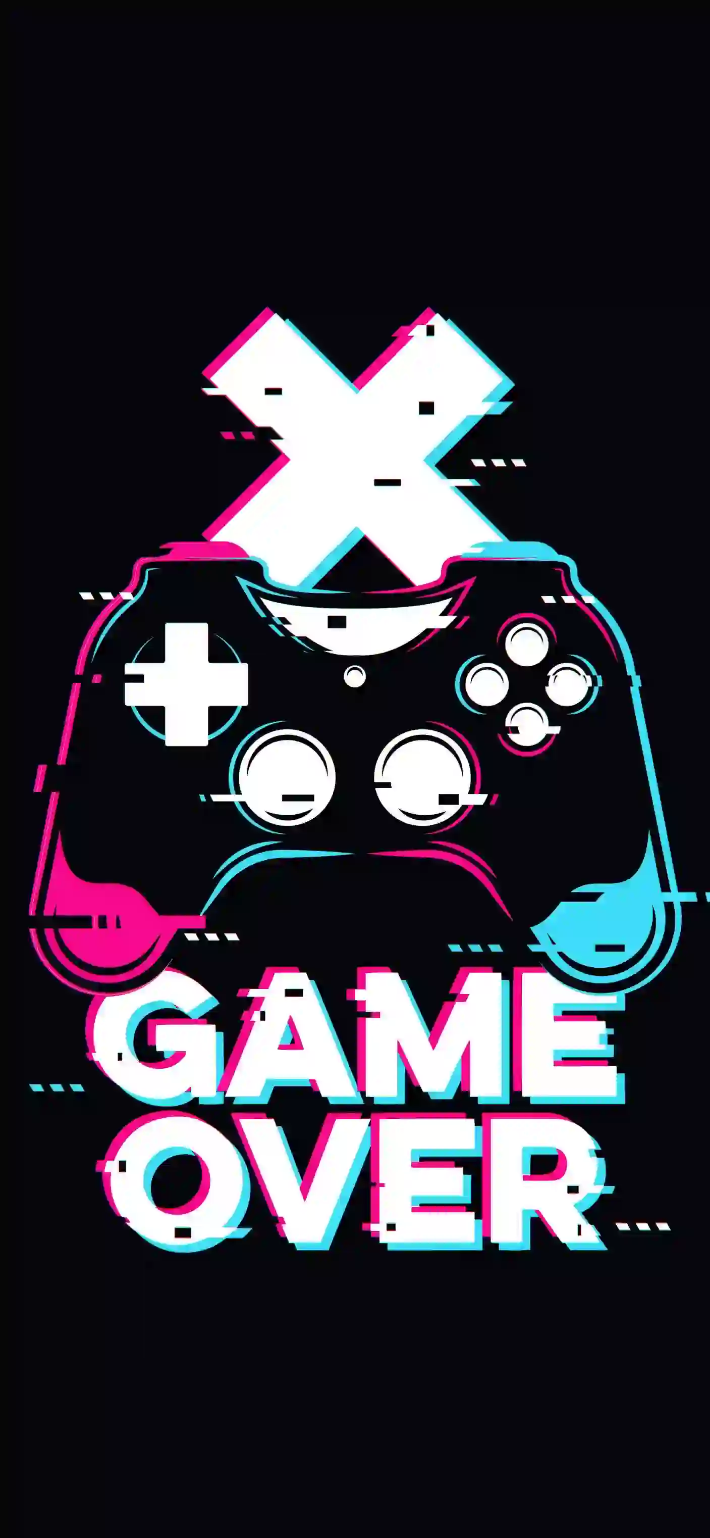 game over 游戏手柄 