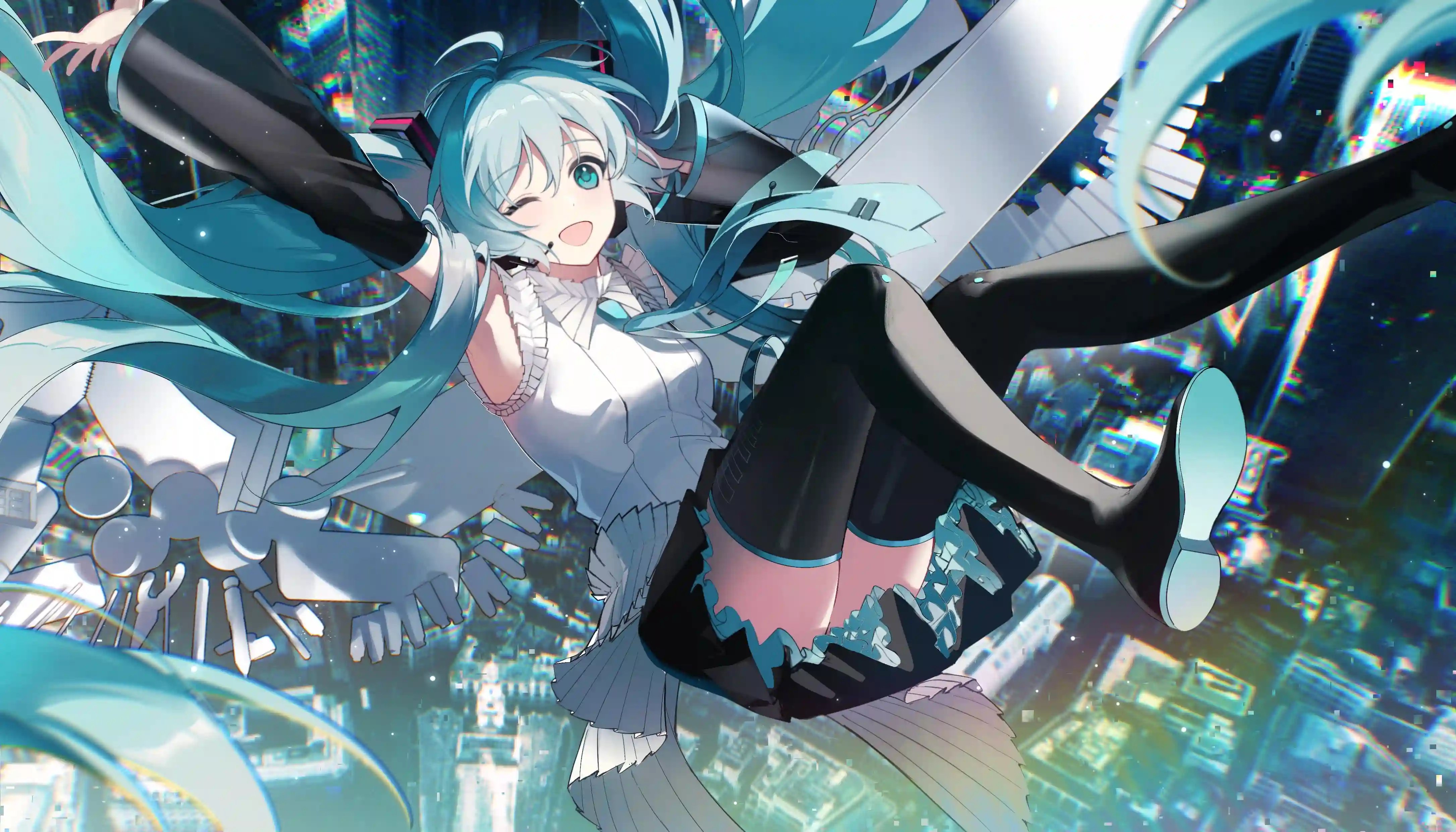 动漫美少女 初音未来 动漫 二次元