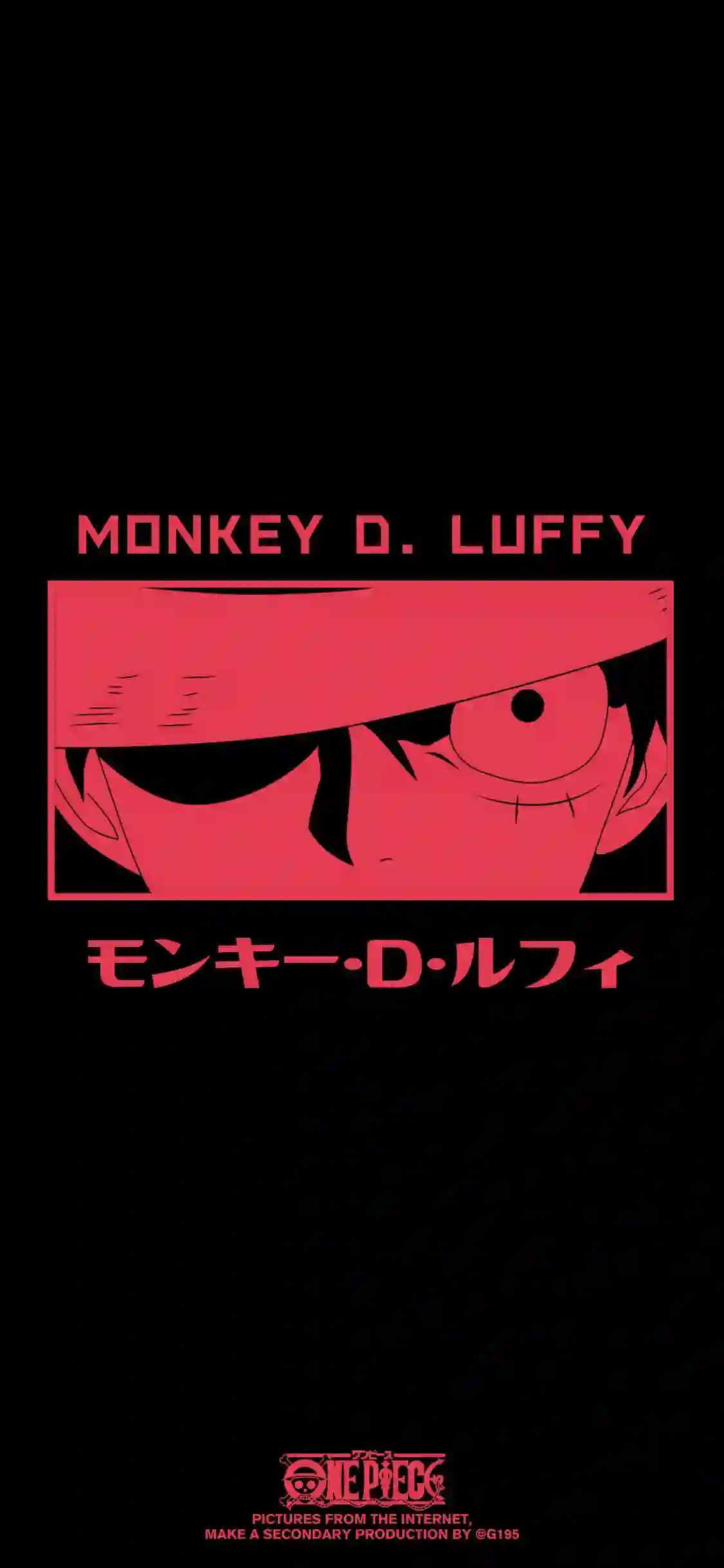 海贼王 one piece 路飞 纯色背景 