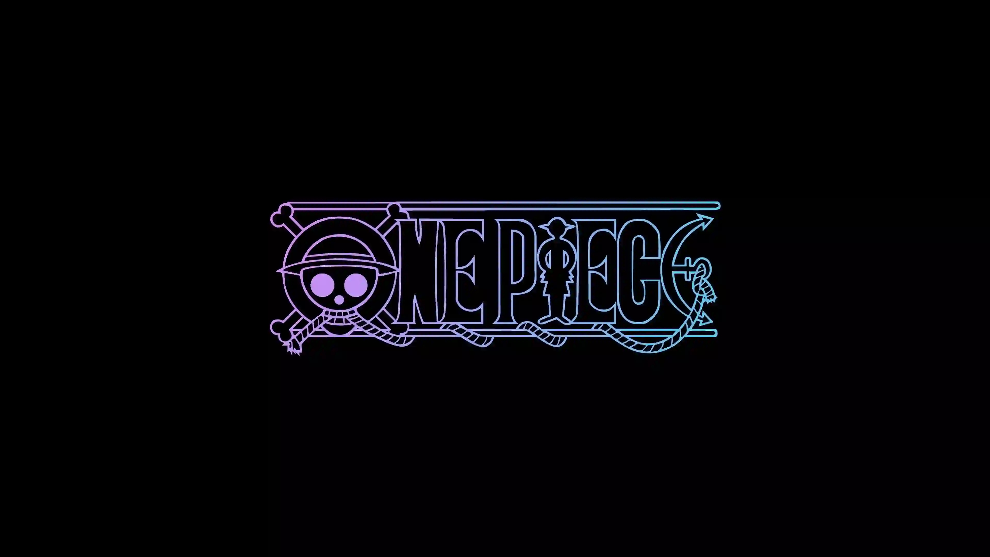 海贼王 one piece  纯色背景 黑色背景