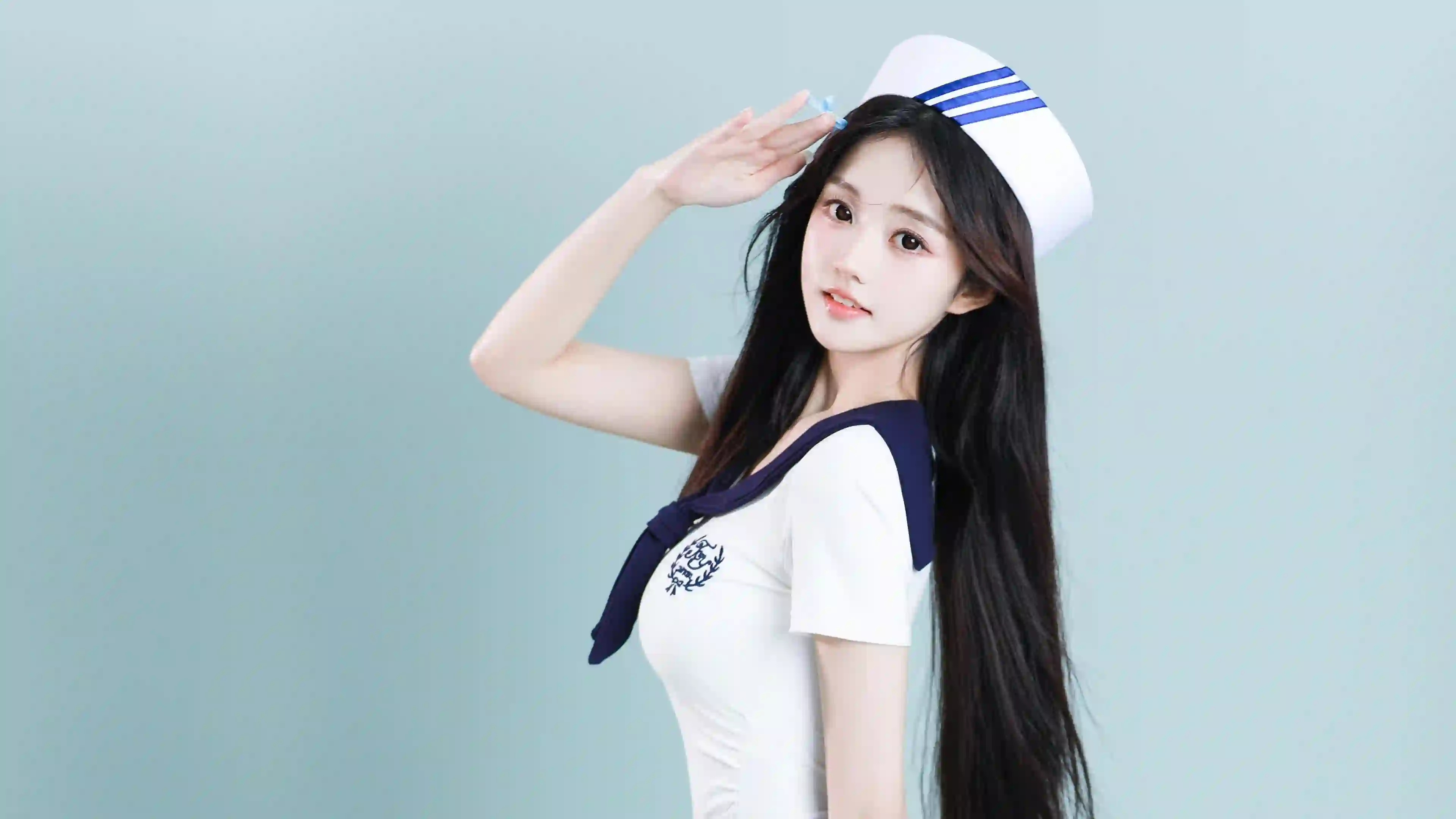 制服少女 清纯 甜美 可爱 水手服 小清新 唯美