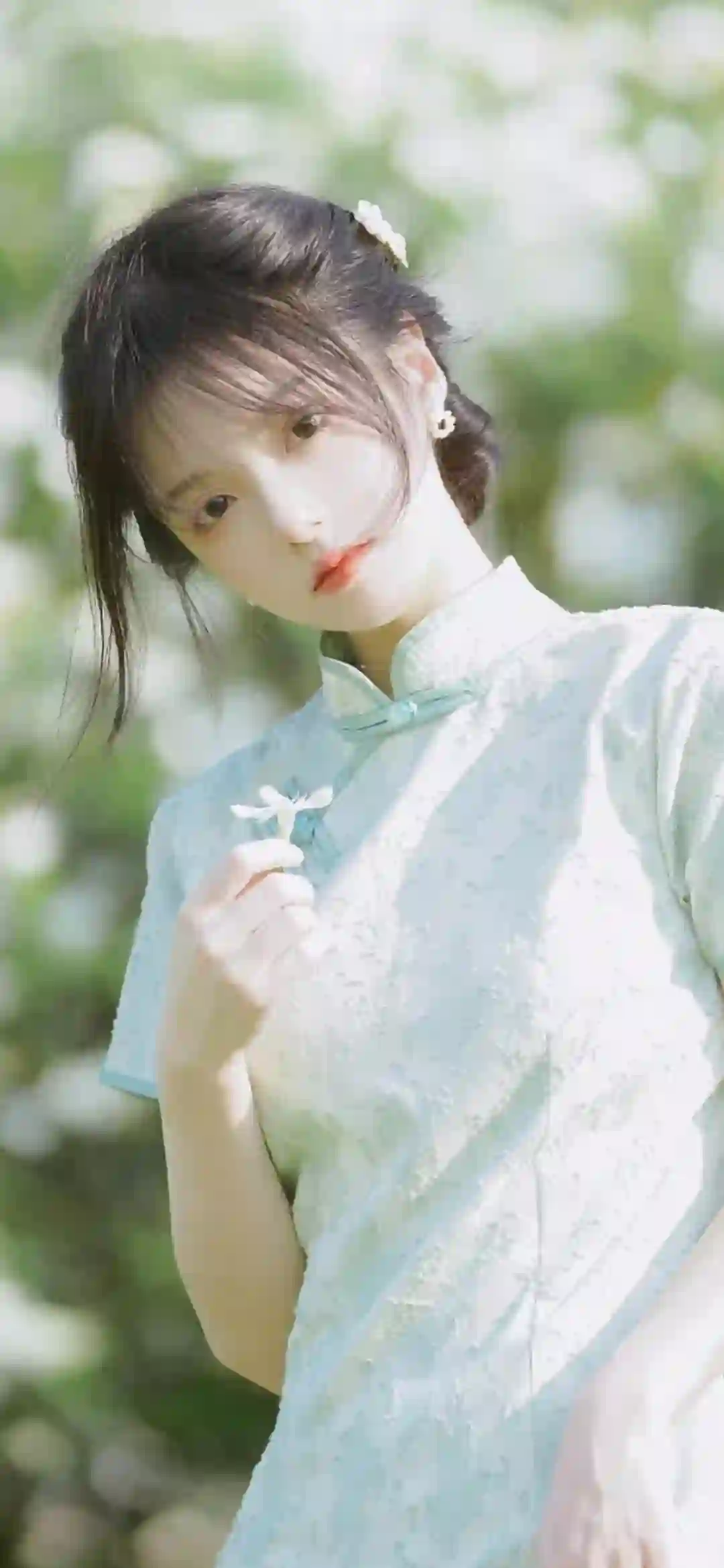 古风美女 小清新 旗袍美女
