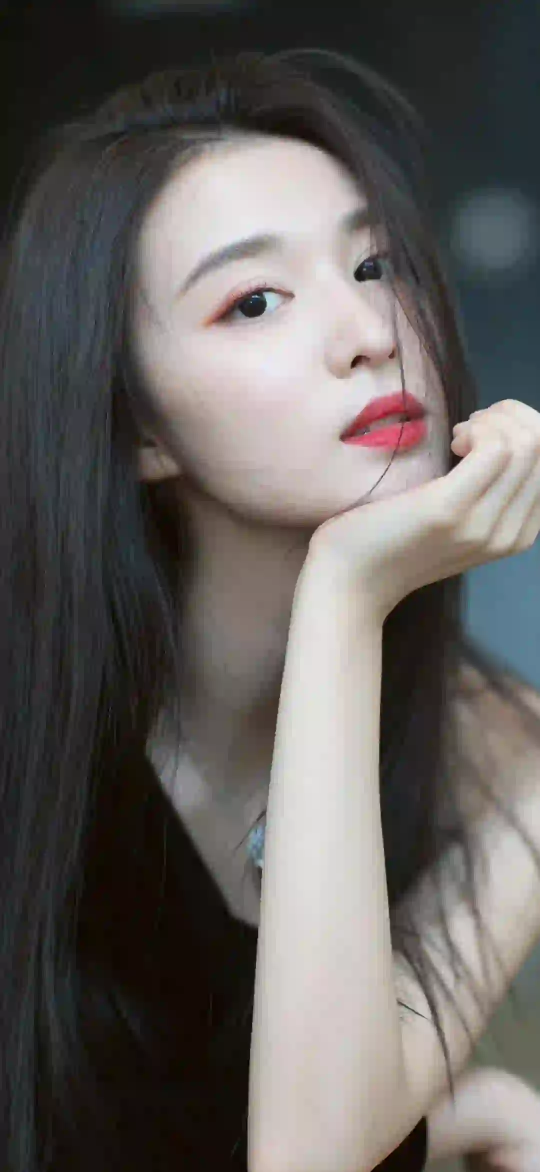 长发性感美女 王楚然