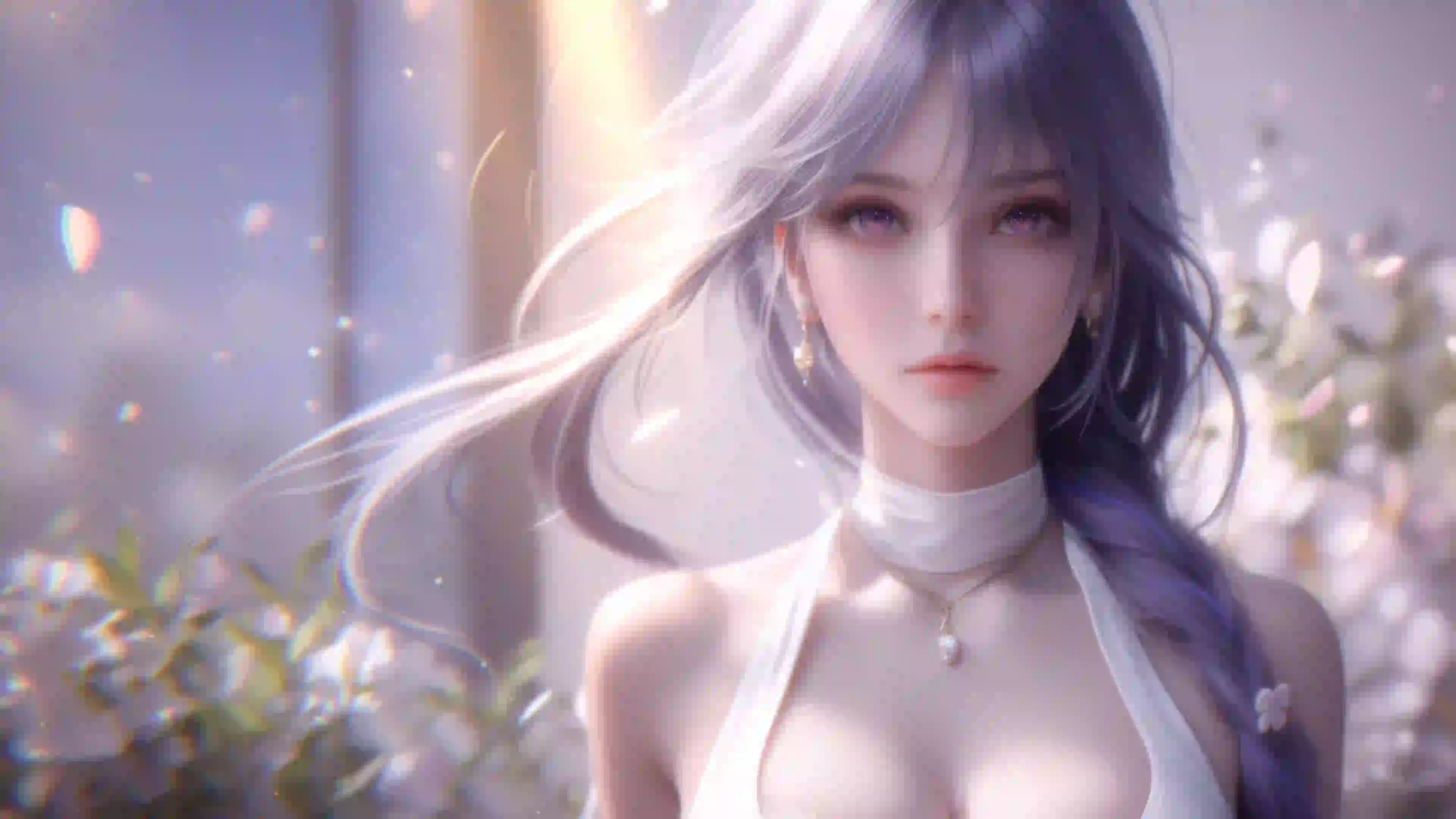 Ai美女 长发美女 ai壁纸 4k壁纸 性感美女 好看的ai美女