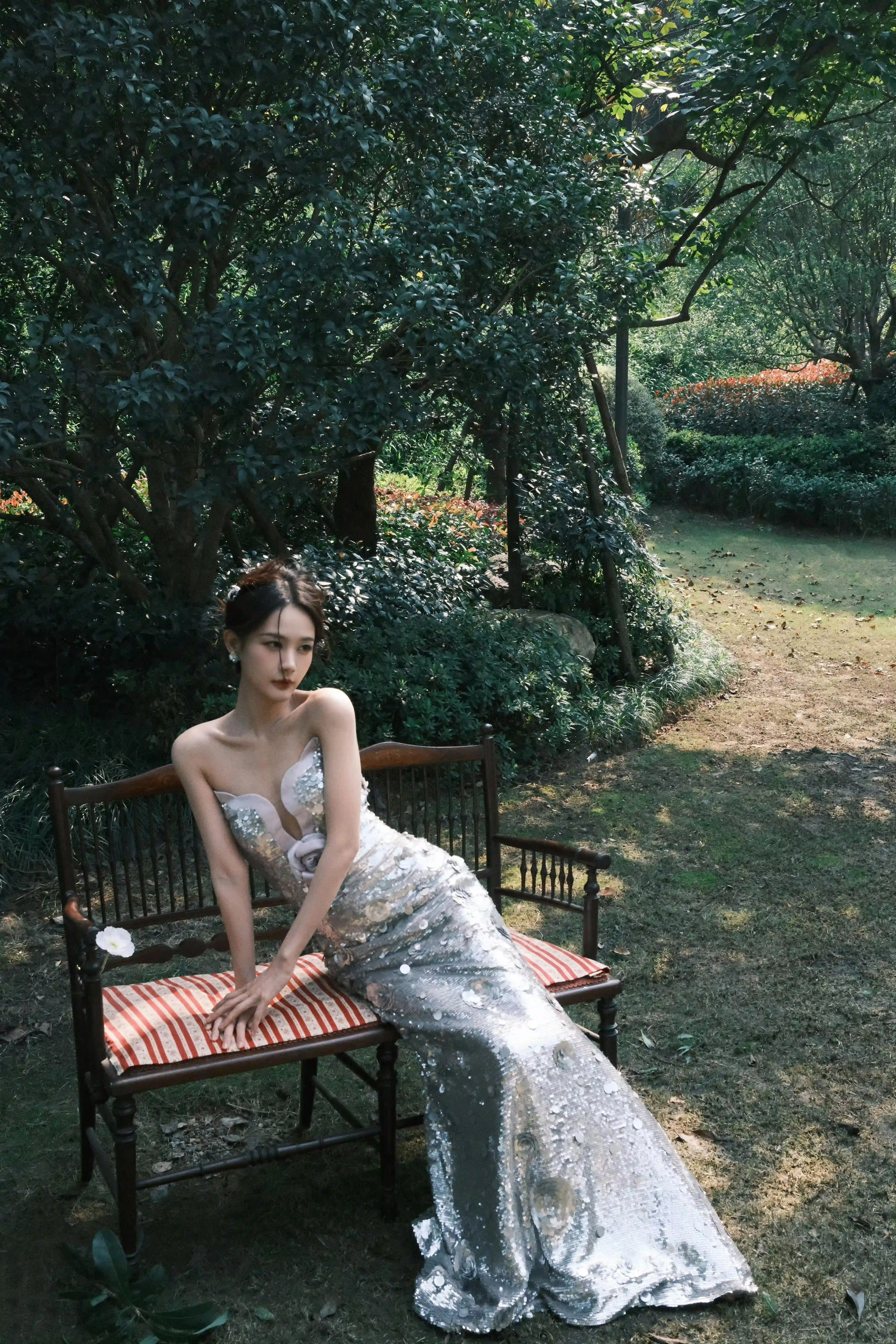 李一桐 公园写真 户外 性感美女