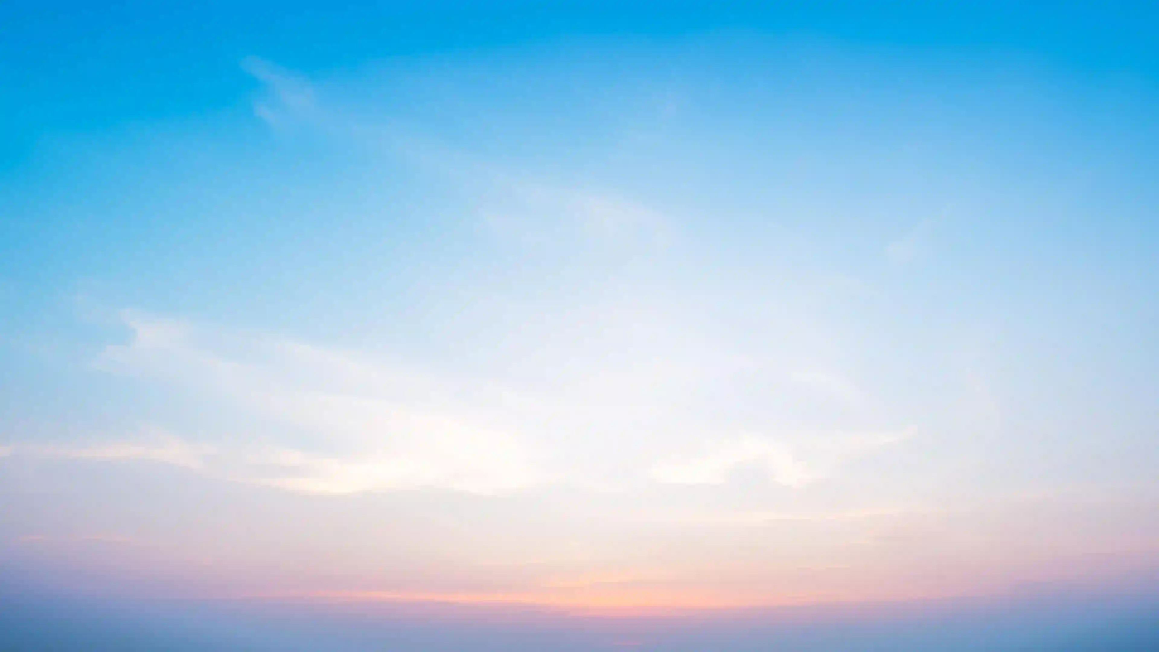 天空 云彩 日落 粉色渐变 蓝天 风景壁纸
