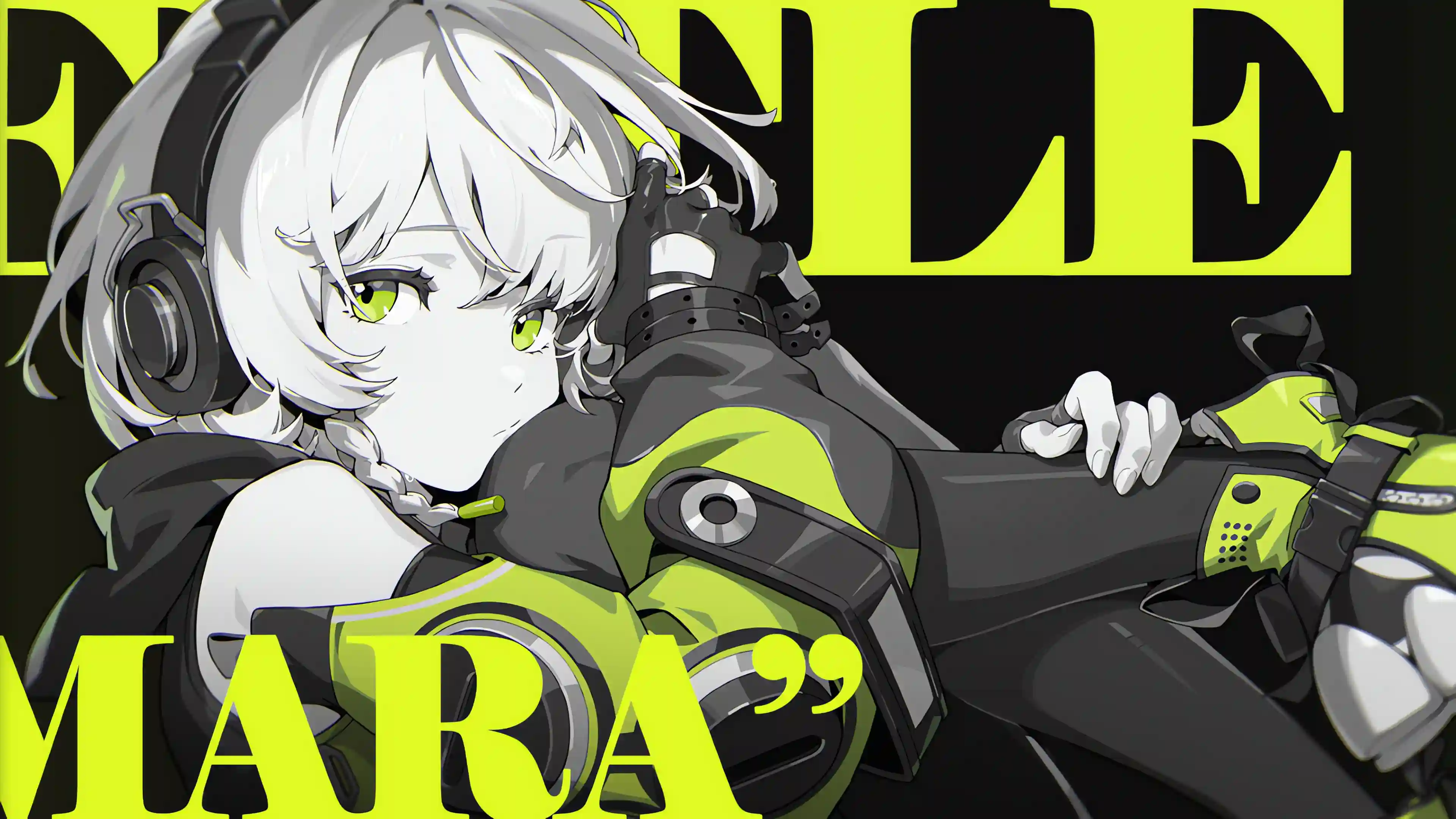 安比·德玛拉壁纸，游戏《绝区零》角色安比·德玛拉