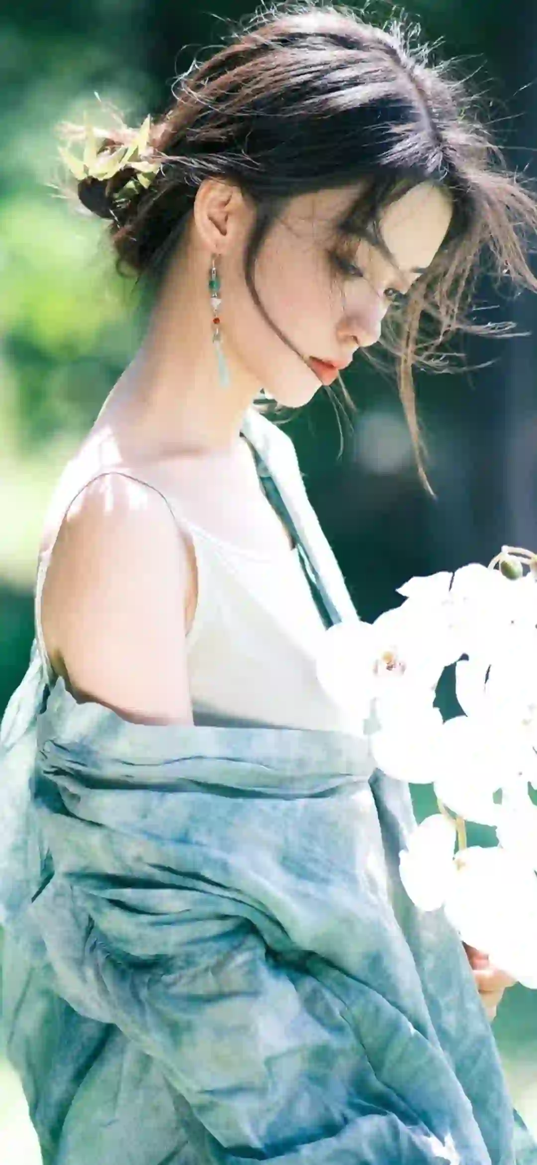 长发美女 吊带美女 清纯美女