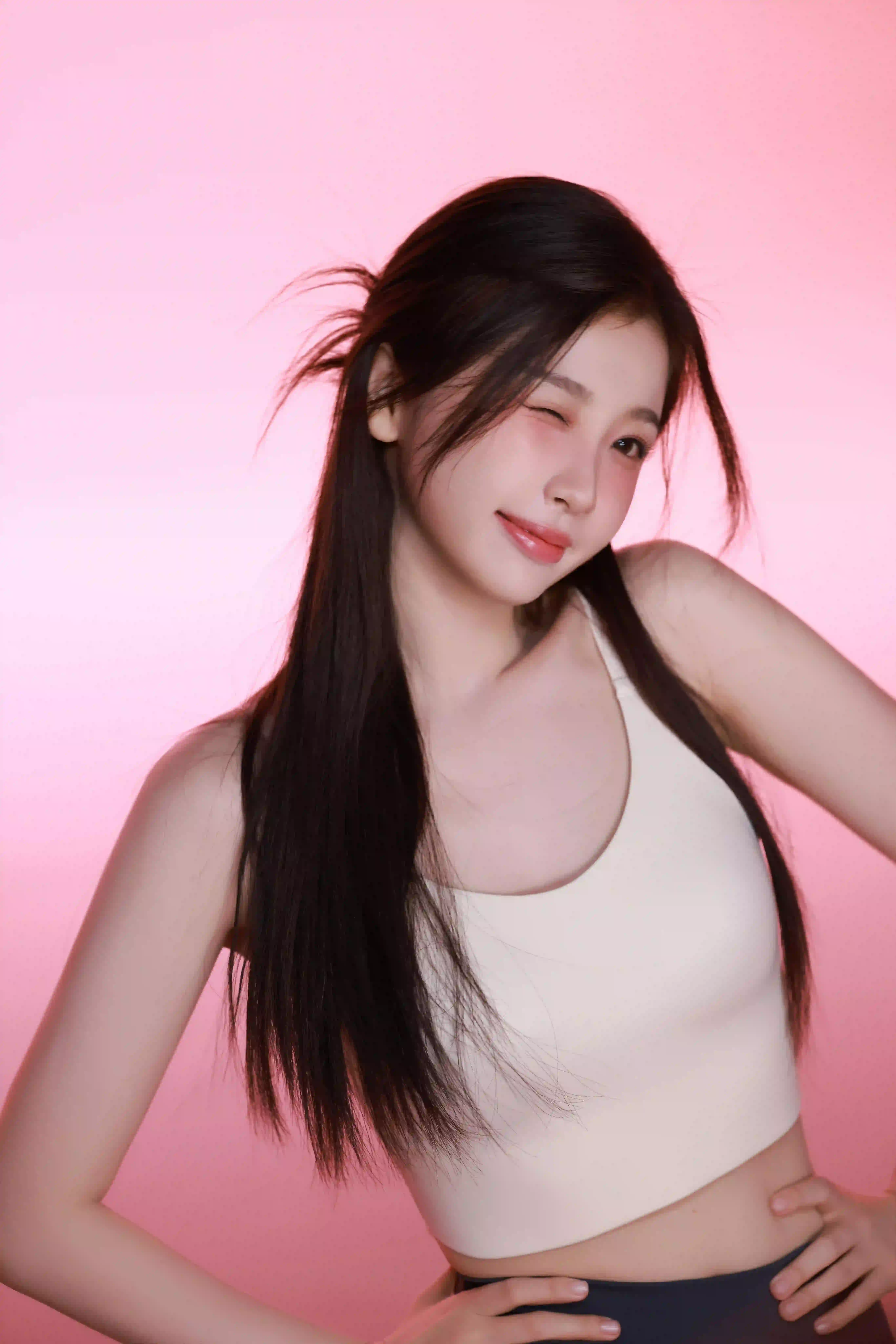 瑜伽裤 虞书欣 性感美女 写真