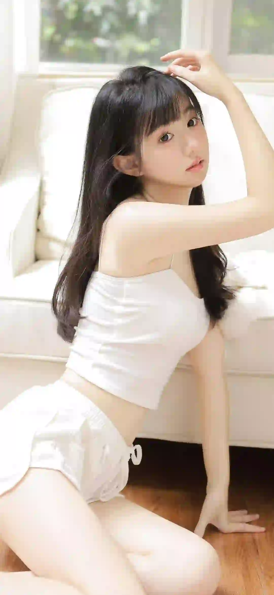 长发清纯美女 居家写真 可爱女孩