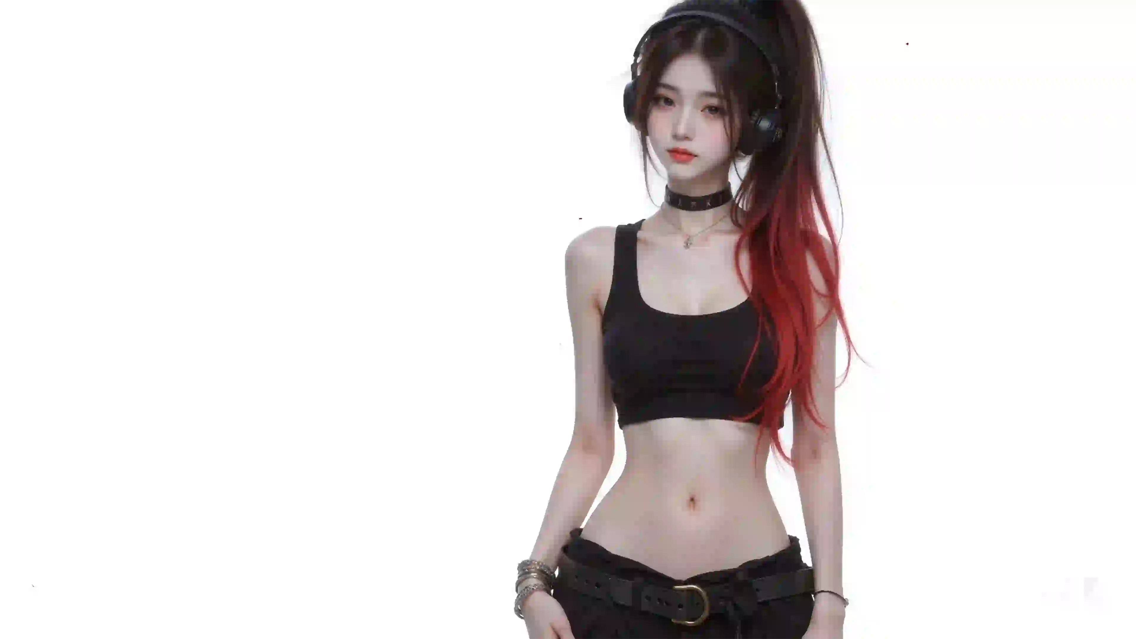 动漫女孩 二次元 ai AI壁纸 4k 壁纸 性感美女