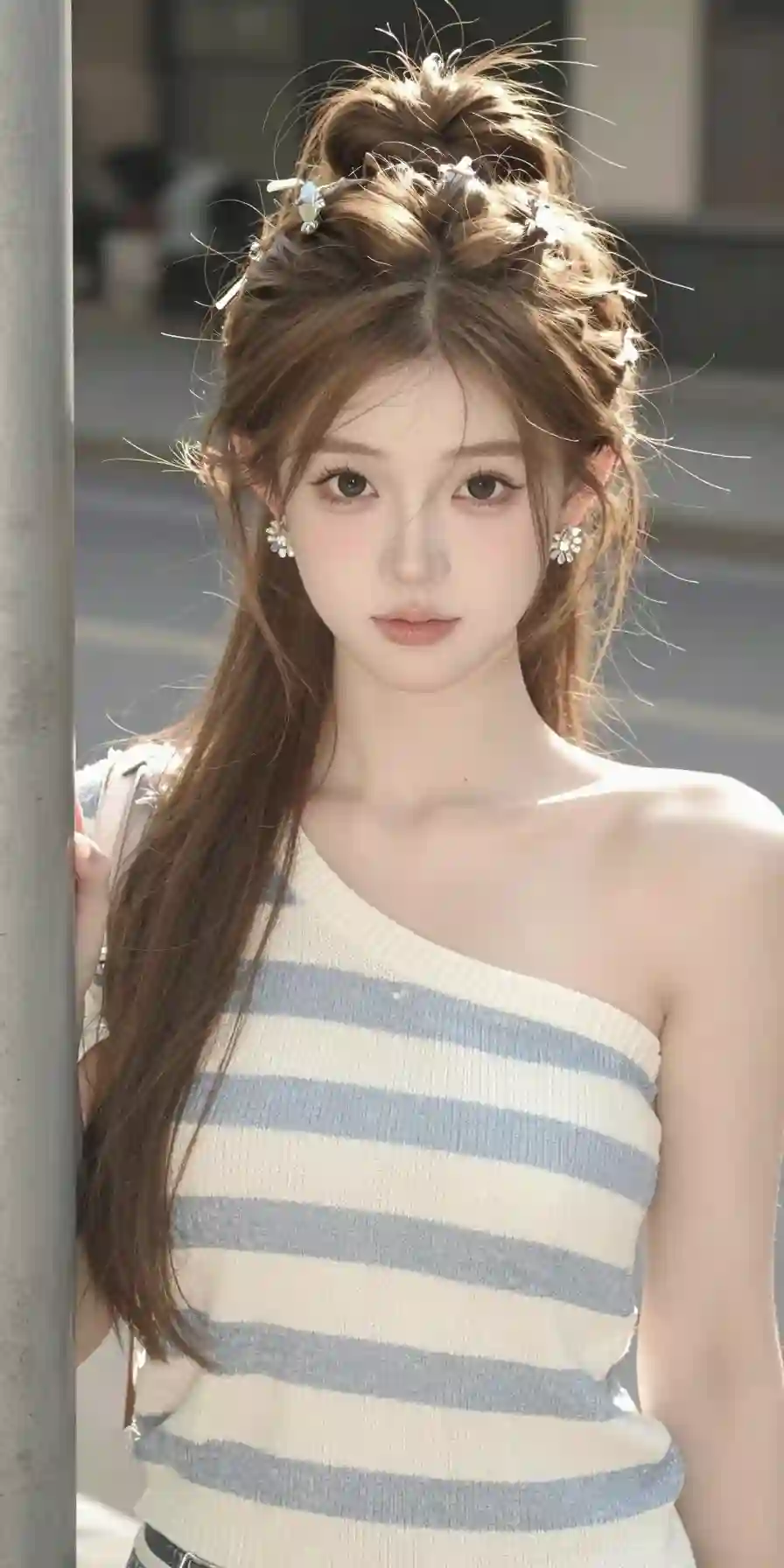超高颜值美少女_网感头像_街角偷拍_冷白皮_瓷白肌肤_奶油白肌肤_无辜大眼睛_微醺_自然松弛_像洋娃娃一样可爱_网感妆_自然光线_暖调滤镜__2684411893.png